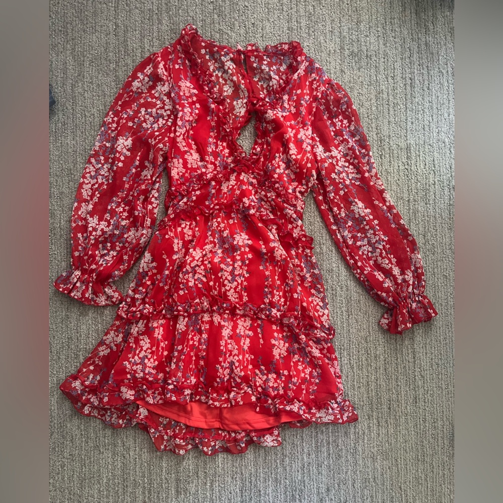Red dress